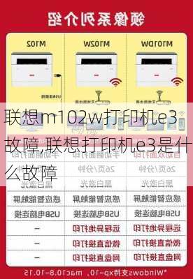 联想m102w打印机e3故障,联想打印机e3是什么故障