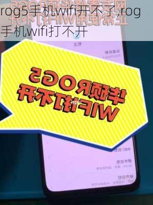 rog5手机wifi开不了,rog手机wifi打不开