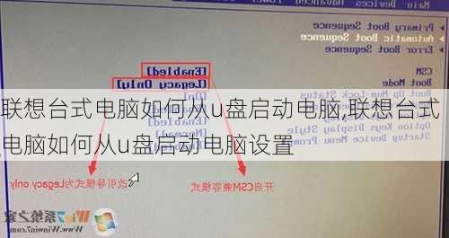 联想台式电脑如何从u盘启动电脑,联想台式电脑如何从u盘启动电脑设置