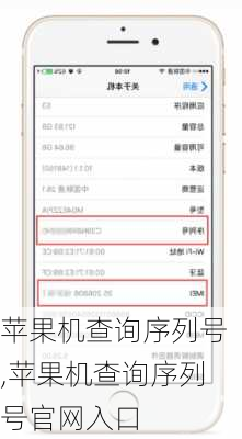 苹果机查询序列号,苹果机查询序列号官网入口