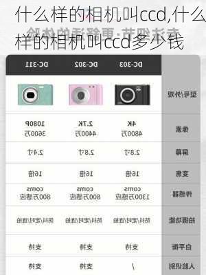 什么样的相机叫ccd,什么样的相机叫ccd多少钱