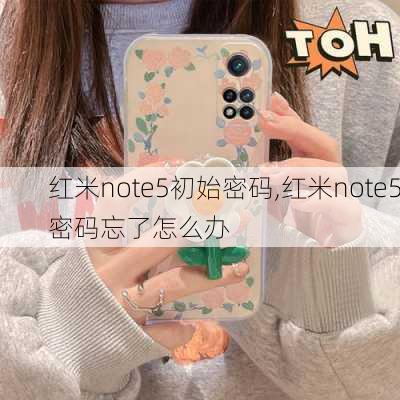 红米note5初始密码,红米note5密码忘了怎么办