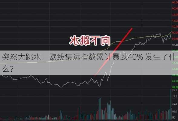 突然大跳水！欧线集运指数累计暴跌40% 发生了什么？