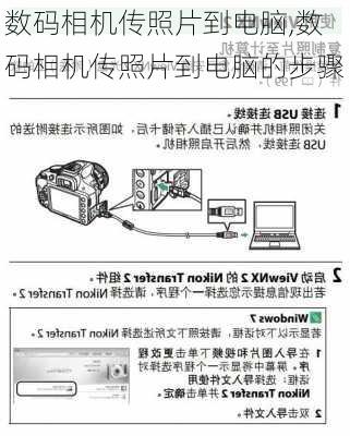 数码相机传照片到电脑,数码相机传照片到电脑的步骤