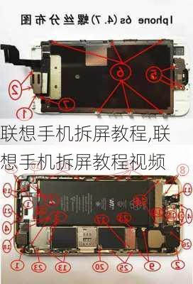 联想手机拆屏教程,联想手机拆屏教程视频