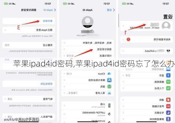 苹果ipad4id密码,苹果ipad4id密码忘了怎么办