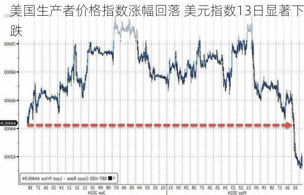 美国生产者价格指数涨幅回落 美元指数13日显著下跌