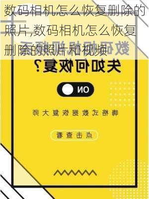 数码相机怎么恢复删除的照片,数码相机怎么恢复删除的照片和视频