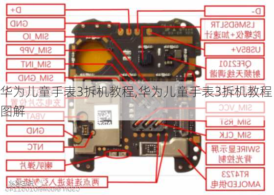 华为儿童手表3拆机教程,华为儿童手表3拆机教程图解