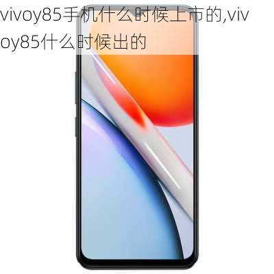 vivoy85手机什么时候上市的,vivoy85什么时候出的