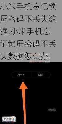 小米手机忘记锁屏密码不丢失数据,小米手机忘记锁屏密码不丢失数据怎么办