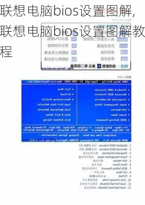 联想电脑bios设置图解,联想电脑bios设置图解教程
