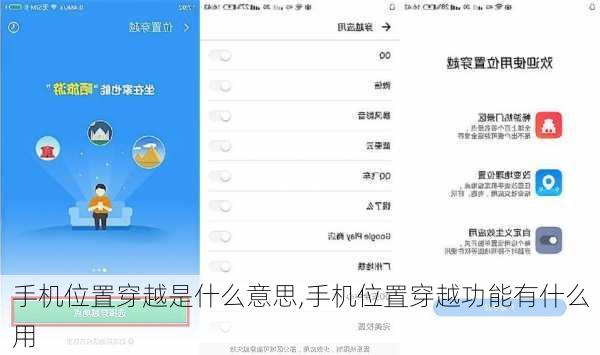 手机位置穿越是什么意思,手机位置穿越功能有什么用