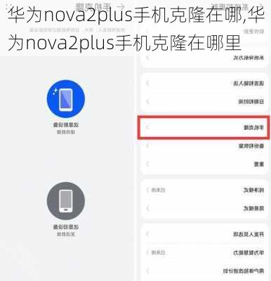 华为nova2plus手机克隆在哪,华为nova2plus手机克隆在哪里