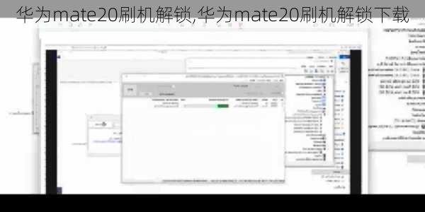 华为mate20刷机解锁,华为mate20刷机解锁下载