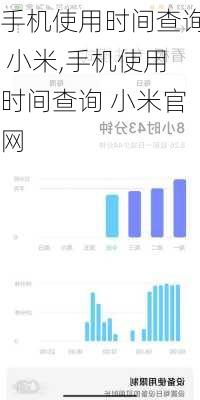 手机使用时间查询 小米,手机使用时间查询 小米官网