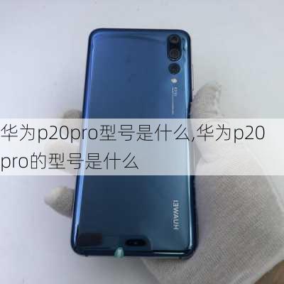 华为p20pro型号是什么,华为p20pro的型号是什么