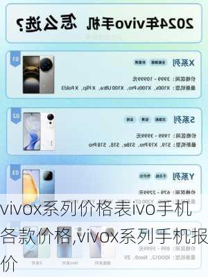 vivox系列价格表ivo手机各款价格,vivox系列手机报价