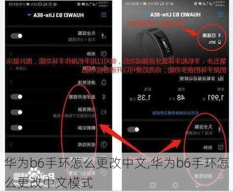 华为b6手环怎么更改中文,华为b6手环怎么更改中文模式