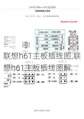 联想h61主板插线图,联想h61主板插线图解