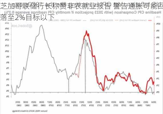 芝加哥联储行长称赞非农就业报告 警告通胀可能回落至2%目标以下