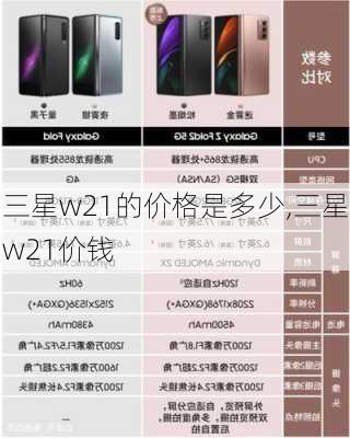 三星w21的价格是多少,三星w21价钱