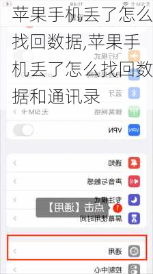 苹果手机丢了怎么找回数据,苹果手机丢了怎么找回数据和通讯录