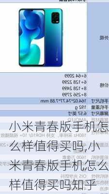 小米青春版手机怎么样值得买吗,小米青春版手机怎么样值得买吗知乎