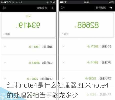 红米note4是什么处理器,红米note4的处理器相当于骁龙多少