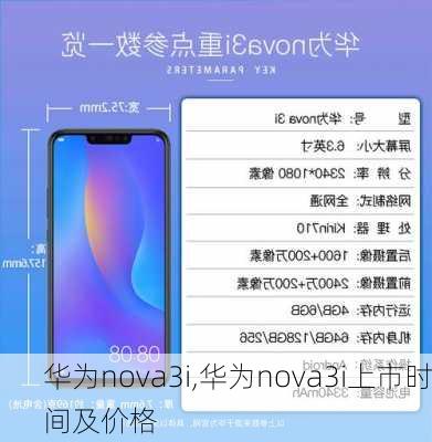 华为nova3i,华为nova3i上市时间及价格