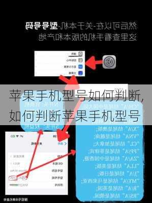 苹果手机型号如何判断,如何判断苹果手机型号
