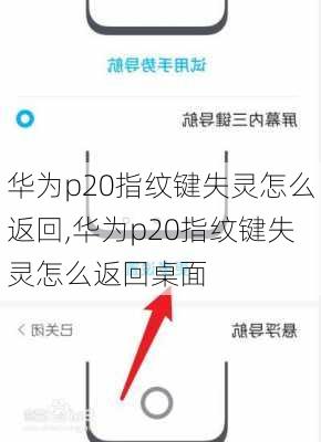 华为p20指纹键失灵怎么返回,华为p20指纹键失灵怎么返回桌面