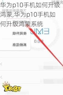华为p10手机如何升级鸿蒙,华为p10手机如何升级鸿蒙系统