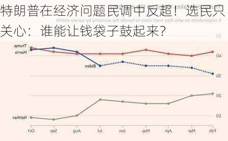 特朗普在经济问题民调中反超！选民只关心：谁能让钱袋子鼓起来？