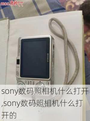 sony数码照相机什么打开,sony数码照相机什么打开的