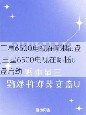 三星6500电视在哪插u盘,三星6500电视在哪插u盘启动