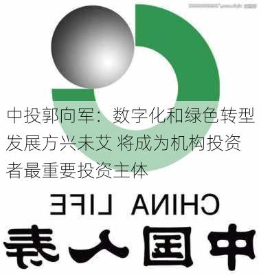 中投郭向军：数字化和绿色转型发展方兴未艾 将成为机构投资者最重要投资主体