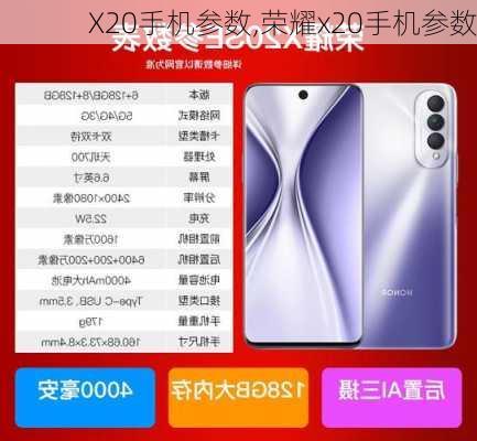 X20手机参数,荣耀x20手机参数