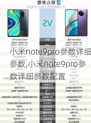 小米note9pro参数详细参数,小米note9pro参数详细参数配置