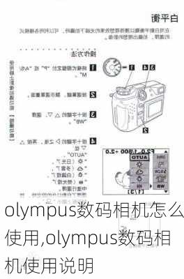 olympus数码相机怎么使用,olympus数码相机使用说明