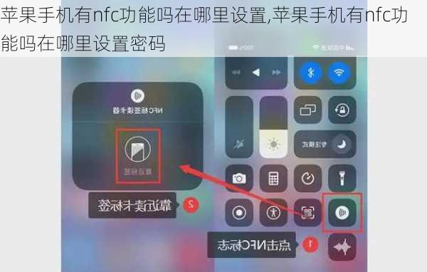 苹果手机有nfc功能吗在哪里设置,苹果手机有nfc功能吗在哪里设置密码