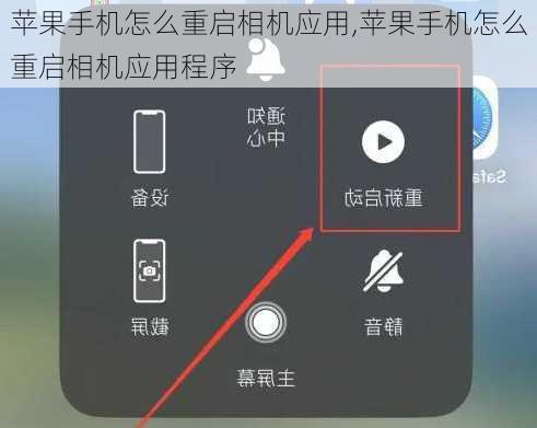 苹果手机怎么重启相机应用,苹果手机怎么重启相机应用程序