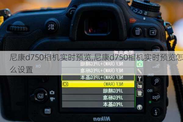 尼康d750相机实时预览,尼康d750相机实时预览怎么设置