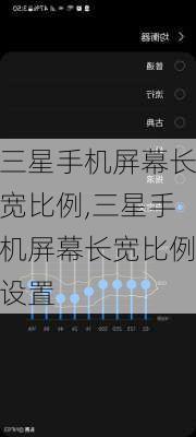三星手机屏幕长宽比例,三星手机屏幕长宽比例设置