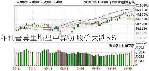 菲利普莫里斯盘中异动 股价大跌5%