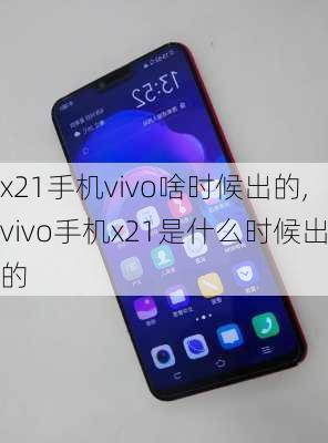 x21手机vivo啥时候出的,vivo手机x21是什么时候出的