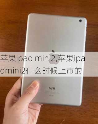 苹果ipad mini2,苹果ipadmini2什么时候上市的