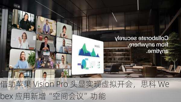 借助苹果 Vision Pro 头显实现虚拟开会，思科 Webex 应用新增“空间会议”功能