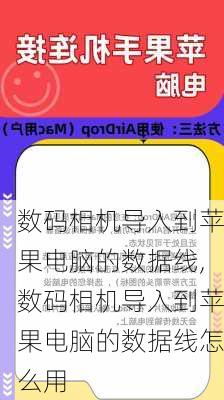 数码相机导入到苹果电脑的数据线,数码相机导入到苹果电脑的数据线怎么用