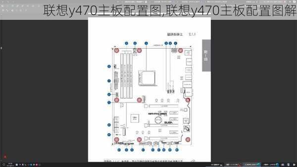 联想y470主板配置图,联想y470主板配置图解